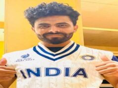 Ravindra Jadeja shared photo of team India jersey in WTC final jadeja-shared-photo-of-team-india-jersey-in-wtc-final