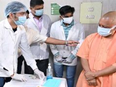 Six lakh vaccination daily in Uttar Pradesh: CM Yogi Adityanath Six lakh vaccination daily in Uttar Pradesh: CM Yogi Adityanath