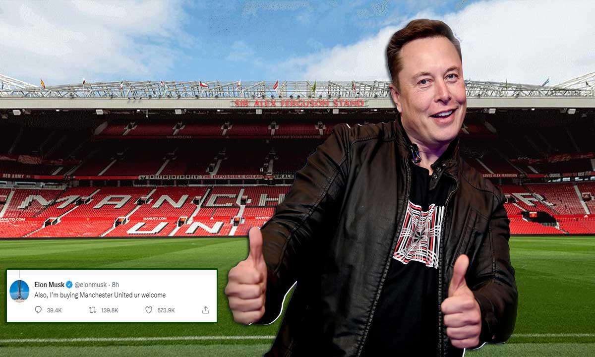 Elon Musk going to buy ‘Manchester’ football club, tweet elon-musk-buyeen-manchester-united-football-club