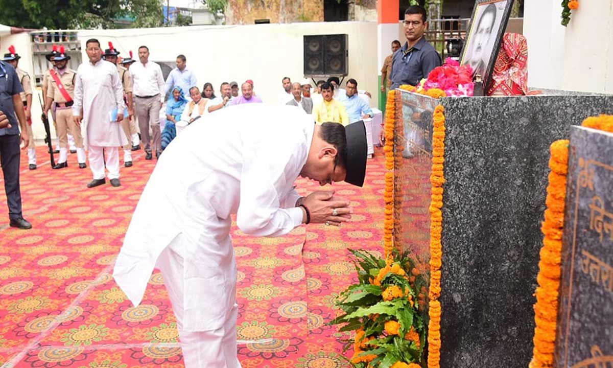 CM Dhami pays homage to martyr agitators at Khatima Memorial cm-dhami-pays-homage-to-martyr-agitators-at-khatima-memorial