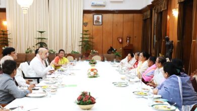 Home Minister Amit Shah to chair all party meeting in Imphal today to review prevailing situation in Manipur